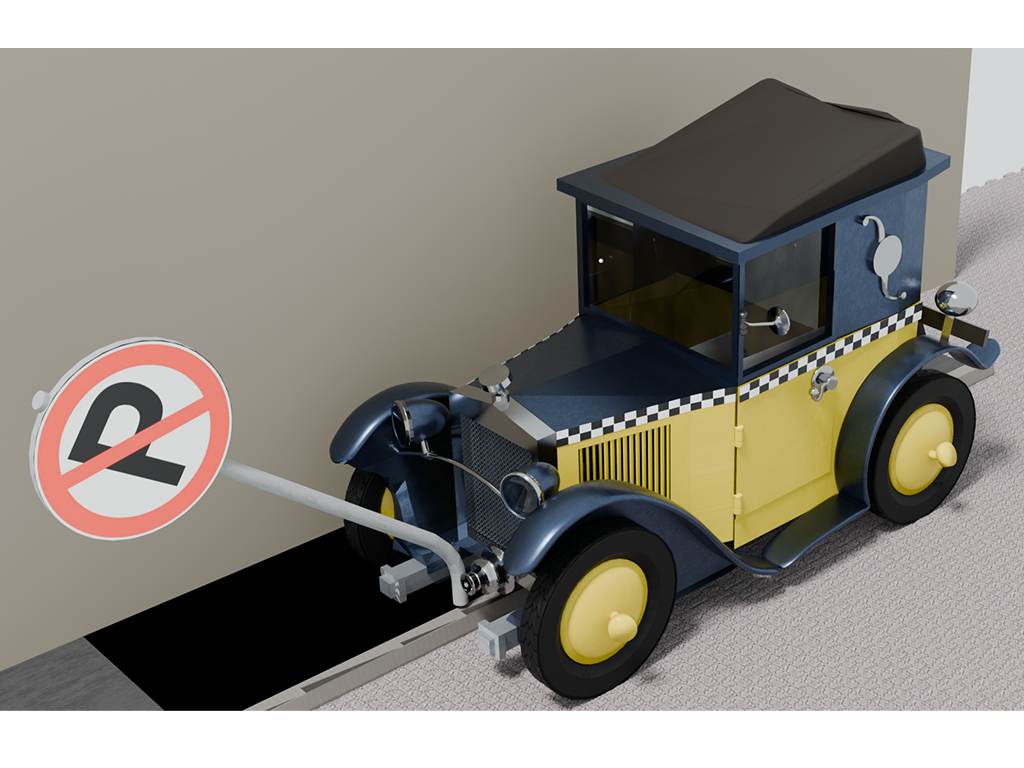 Voiture de Gaston Lagaffe