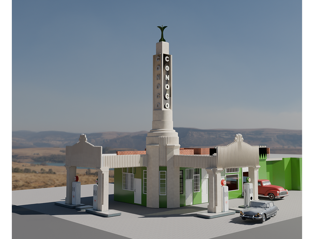 Station service de la Route 66 STATION CONOCCO
